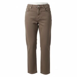 ASOS DESIGN Men's straight jeans in brown wash W 34" L 30"